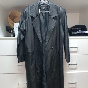 Black Leather Duster